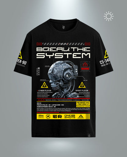 Reflect Break the system - Men Regular Fit Tee