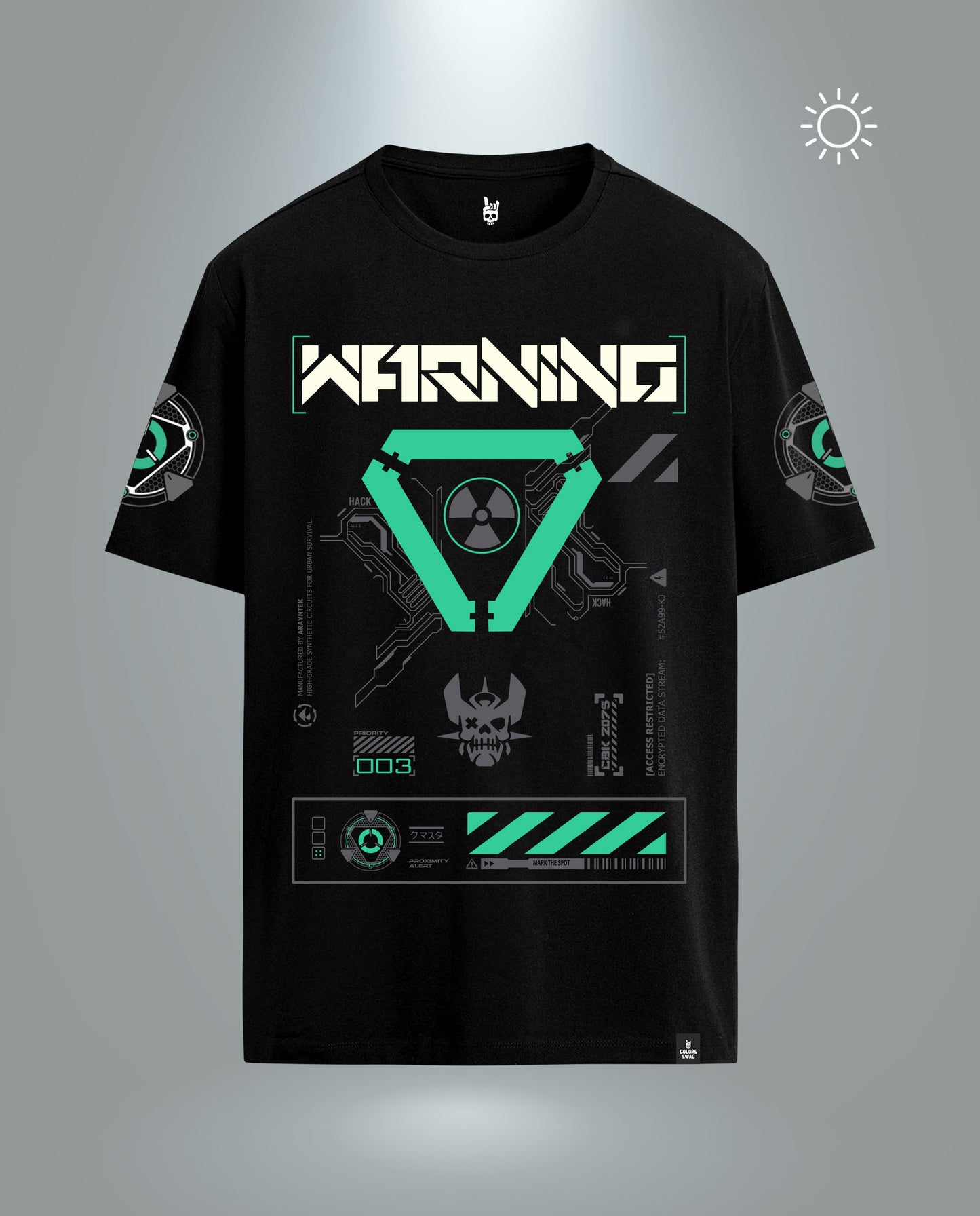 Reflect Warning - Men Regular Fit Tees