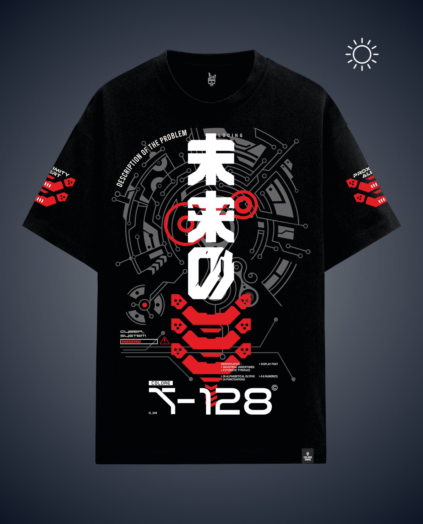 Proximity Alert - Premium Men Oversized Tees