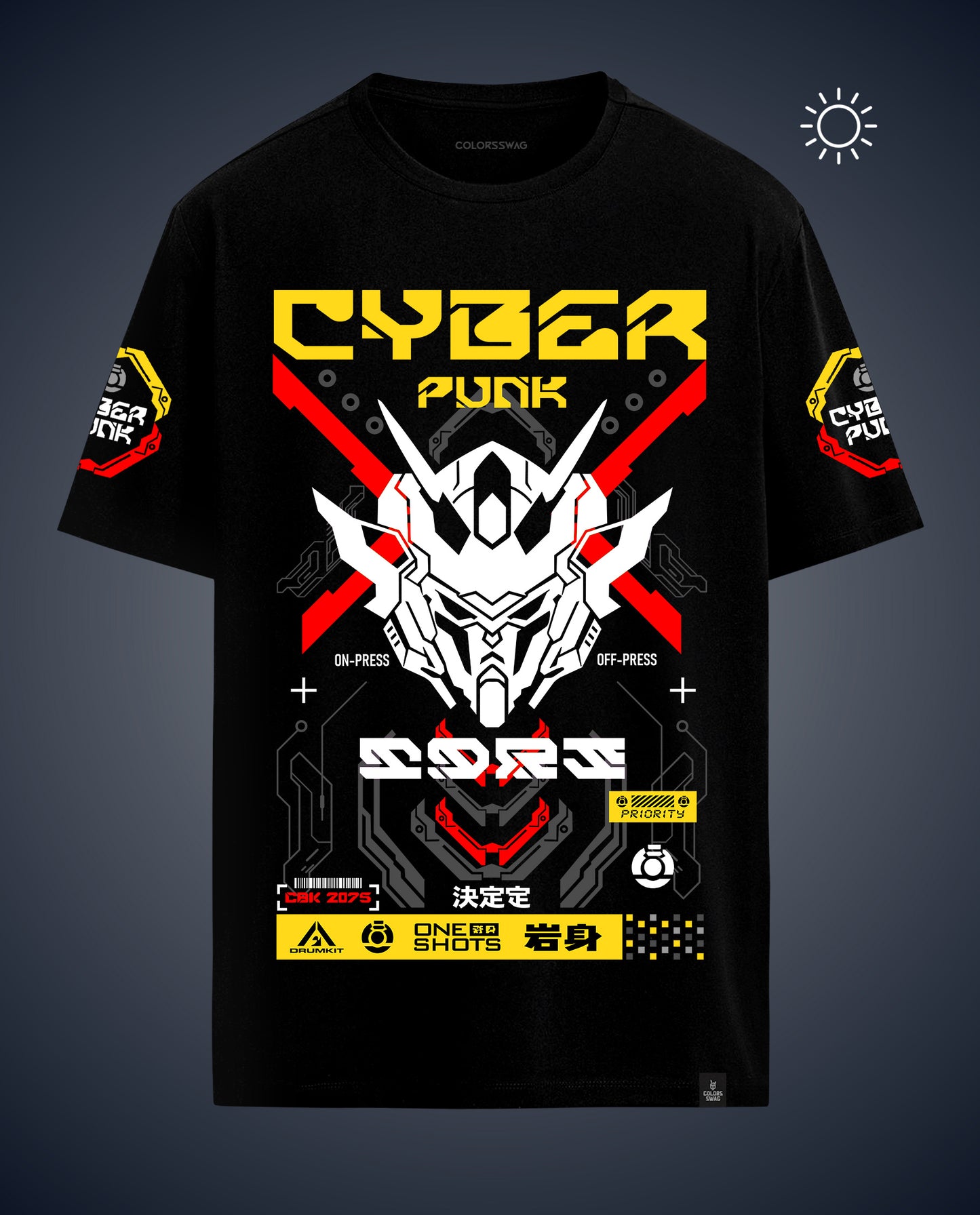 Reflect Cyber Punk - Men Regular Fit Tees