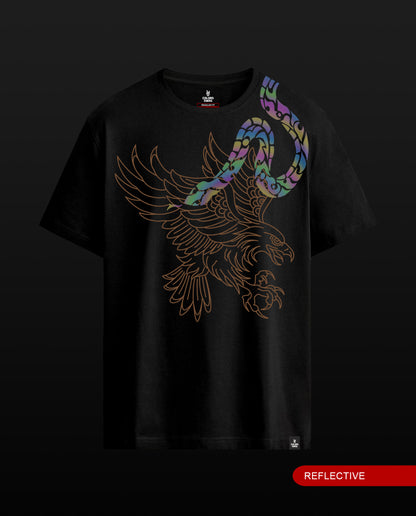 Reflect Snake - Men Regular Fit Tees