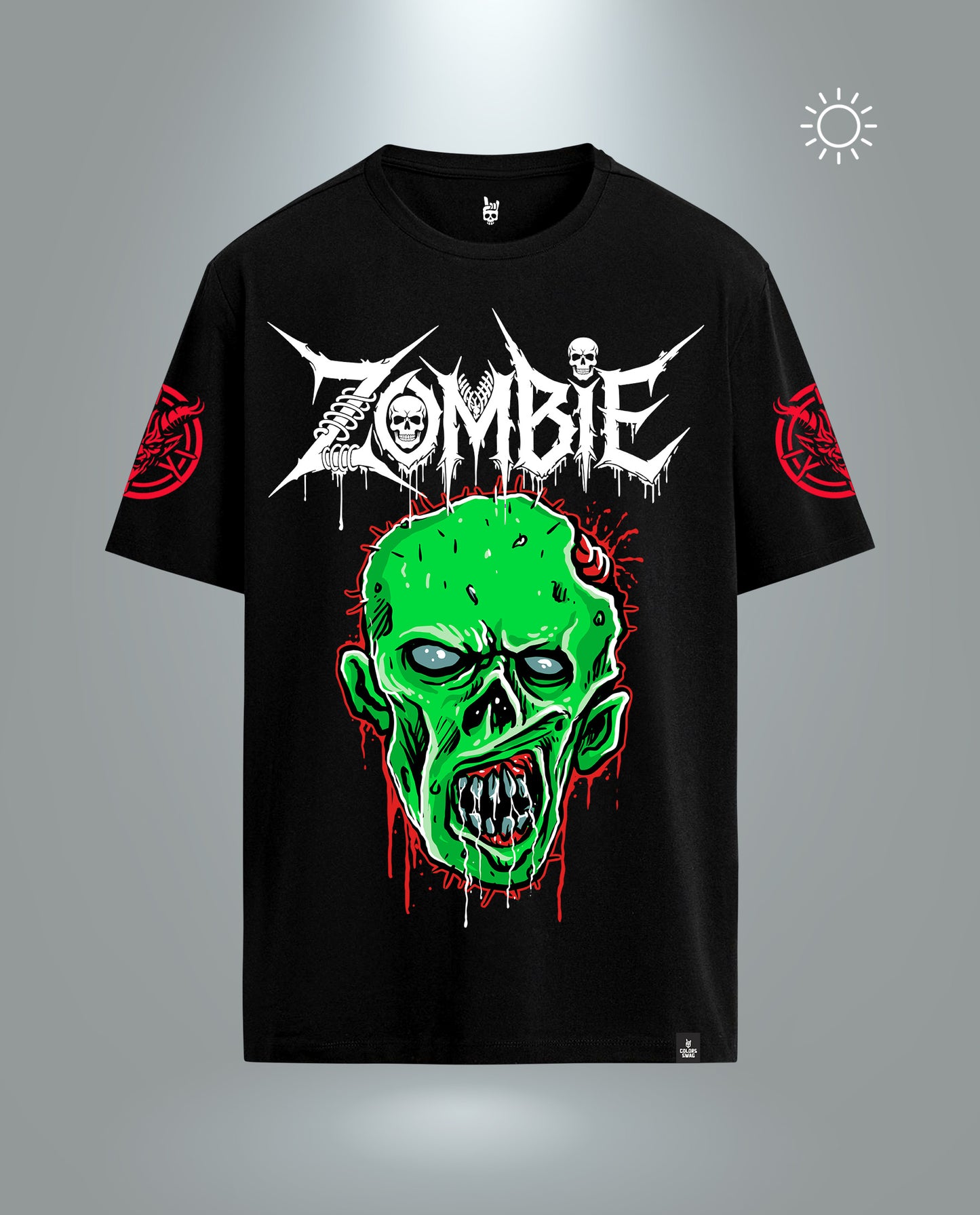 Reflect Zombie - Men Regular Fit Tees
