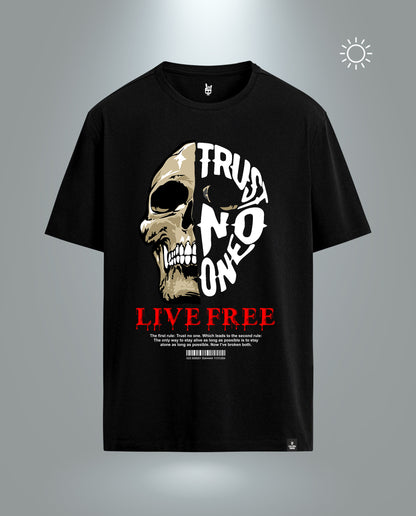 Reflect Trust No One - Men Regular Fit Tees
