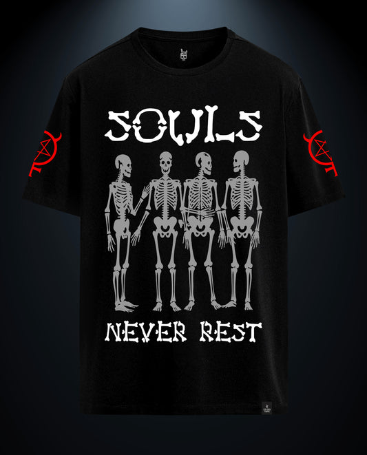 Reflect Souls never rest - Men Regular Fit Tees