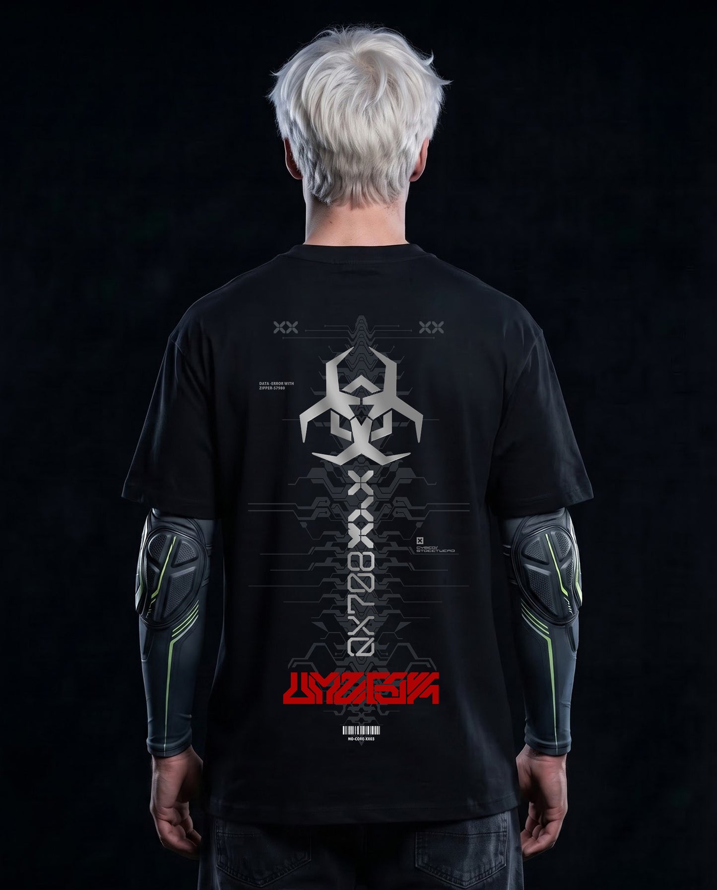 Cyber 708 - Premium Men Oversized Tees