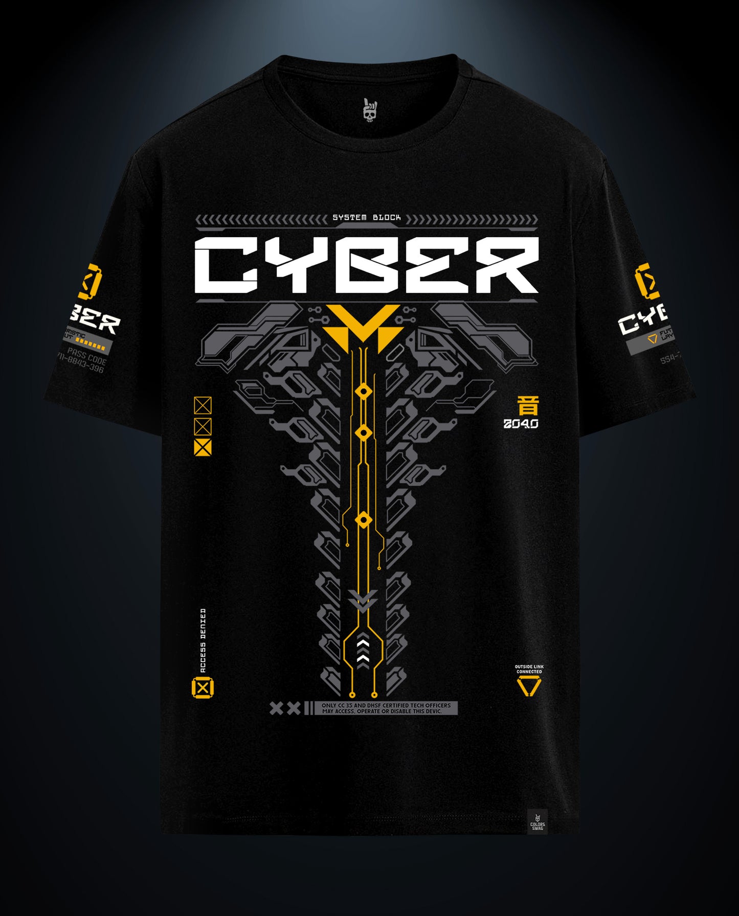 Reflect Cyber - Men Regular Fit Tees