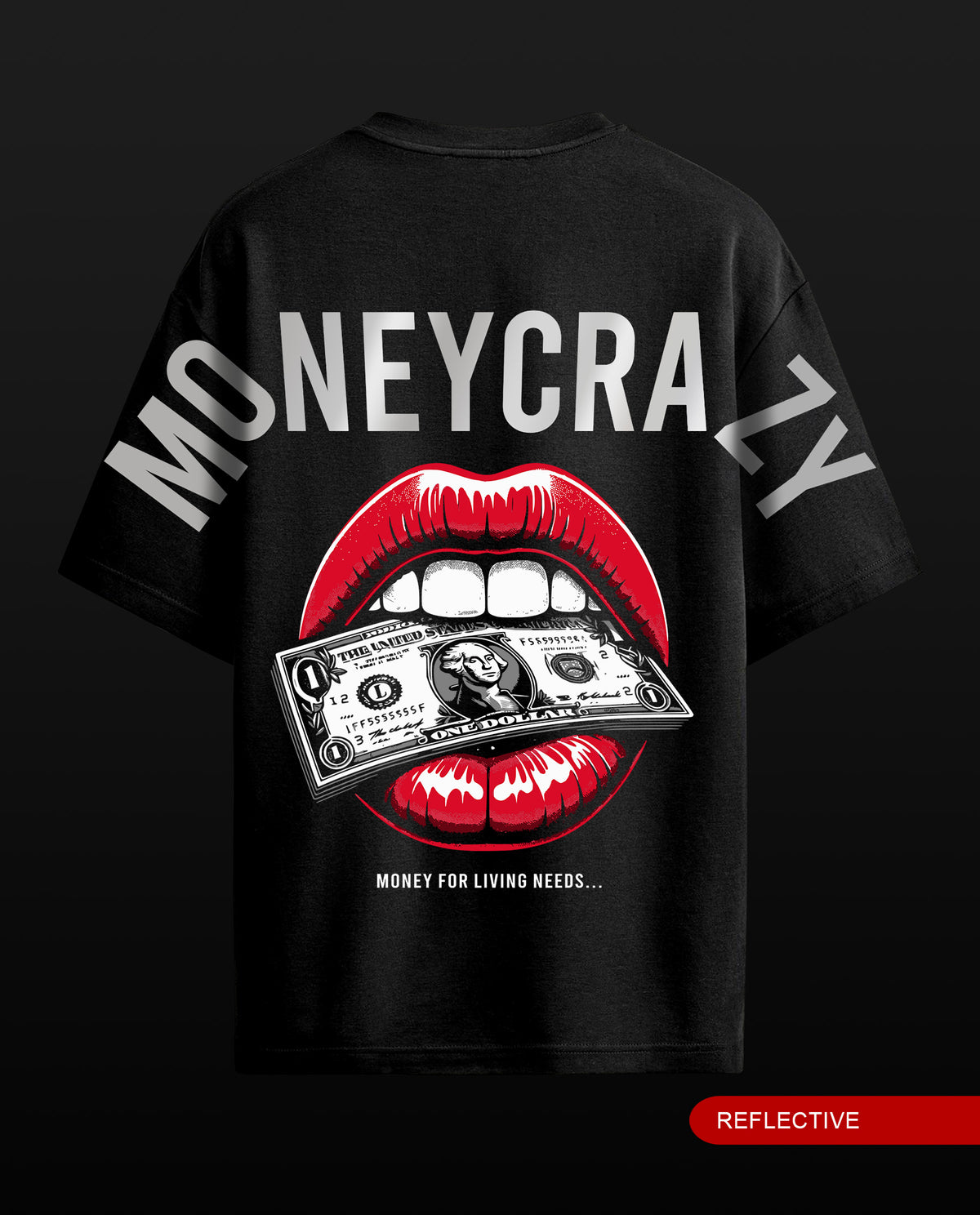 Money Crazy - Premium Men Oversized Tees