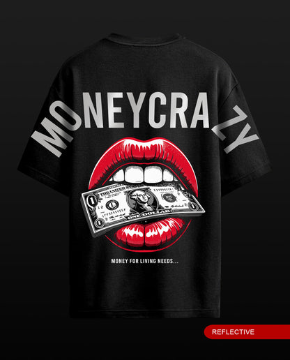 Money Crazy - Premium Men Oversized Tees