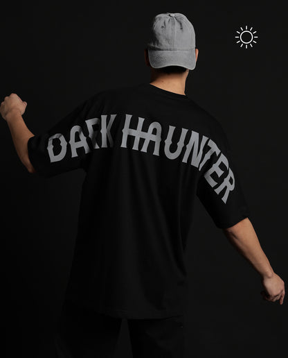 Haunted House - Premium Men Oversized Tees