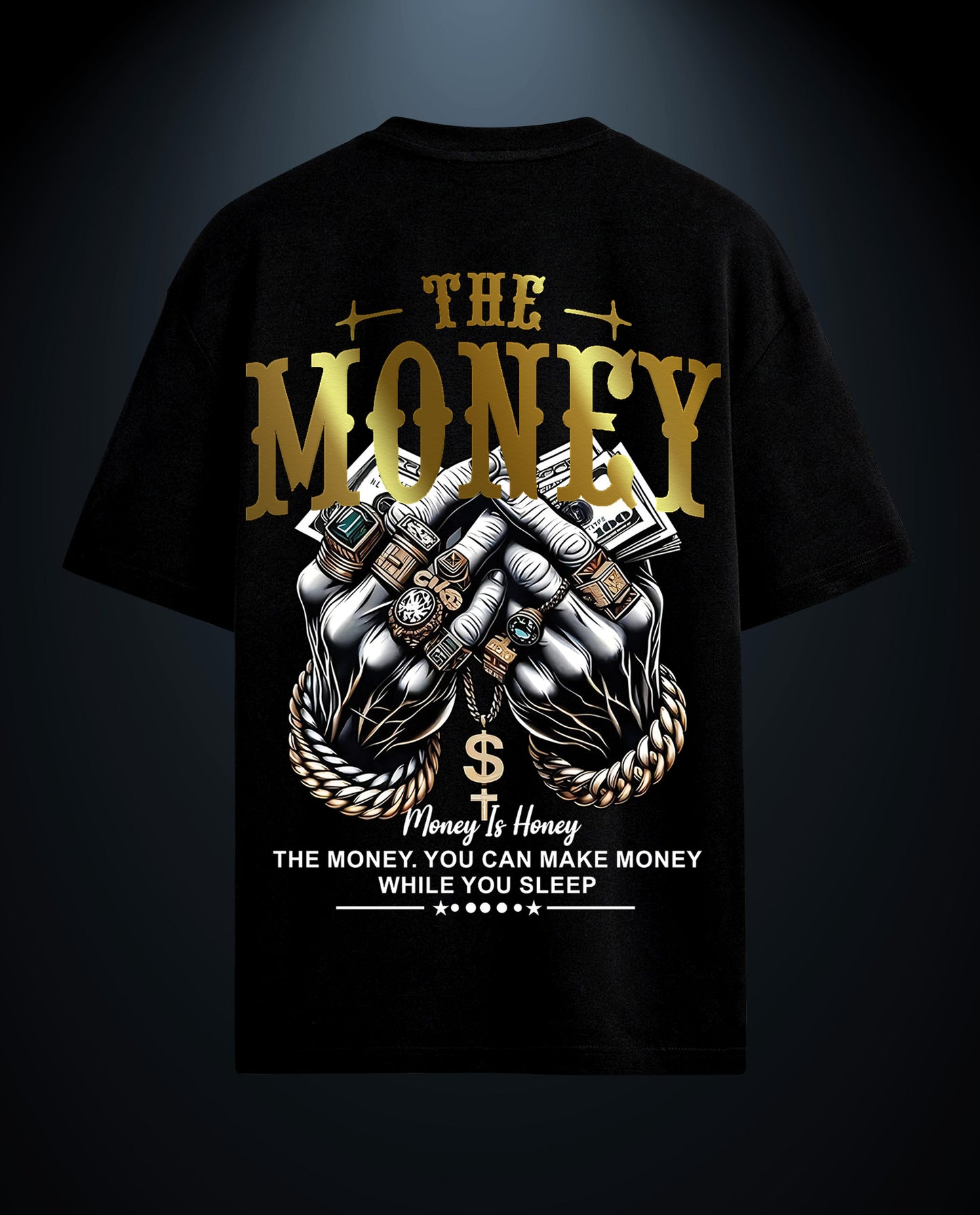 Money is Honey - Premium Men Oversized Tees