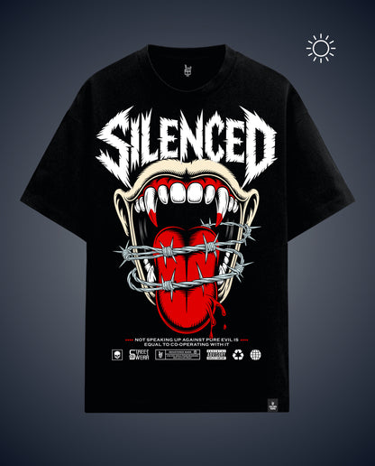 Silenced - Premium Men Oversized Tees
