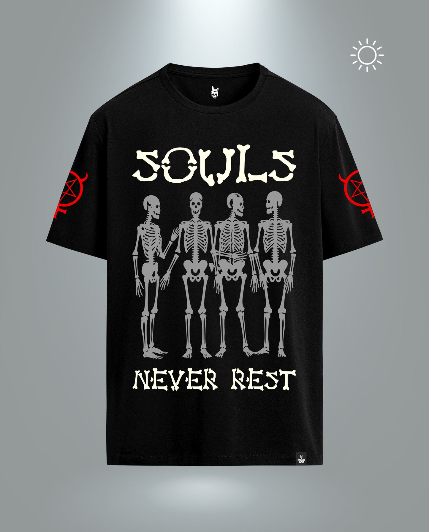 Reflect Souls never rest - Men Regular Fit Tees