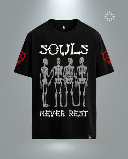 Reflect Souls never rest - Men Regular Fit Tees