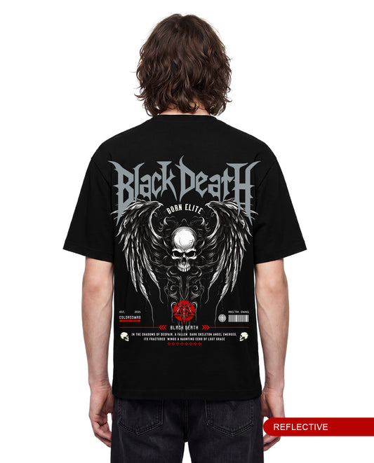 Reflect Black Death - Men Regular Fit Tees