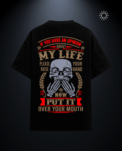 My Life - Premium Men Oversized Tees