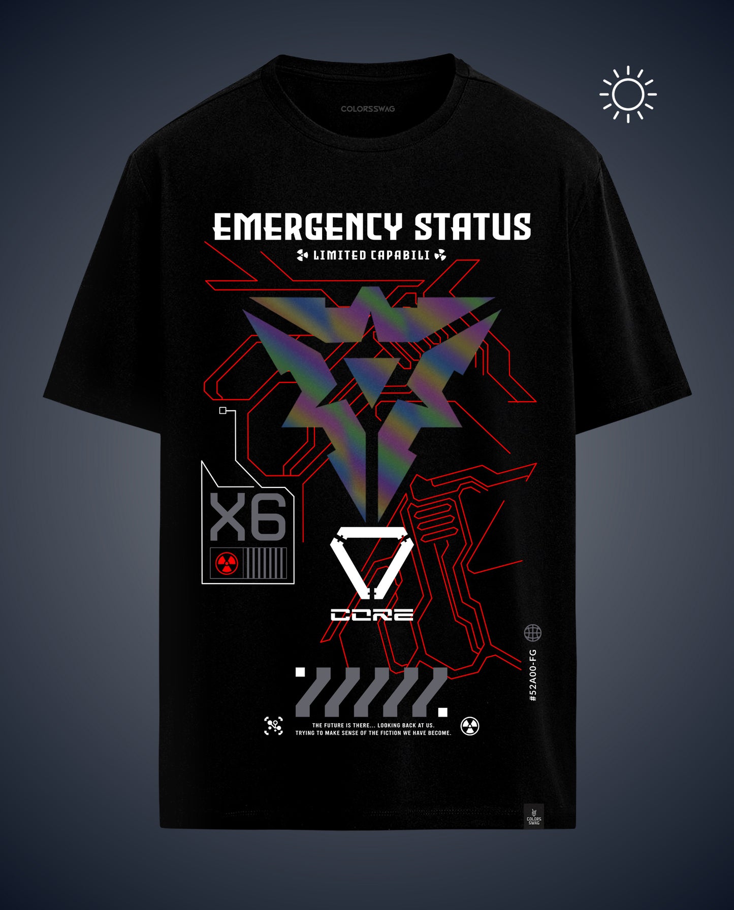 Reflect Emergency Status - Men Regular Fit Tees