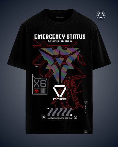 Reflect Emergency Status - Men Regular Fit Tees