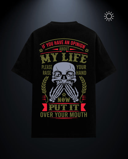 My Life - Premium Men Oversized Tees