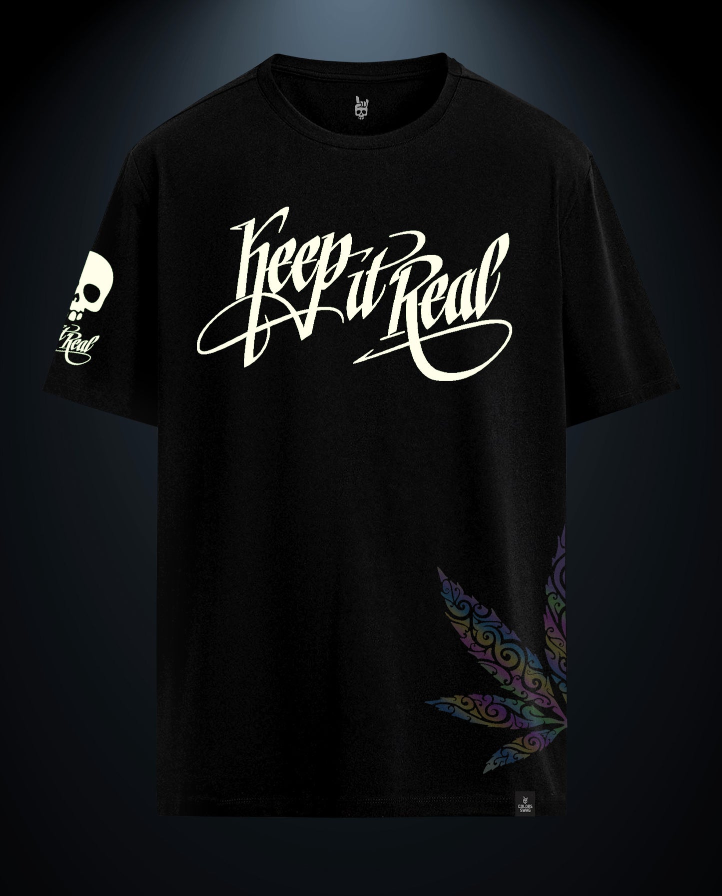 Reflect Dope Leaf - Men Regular Fit Tees