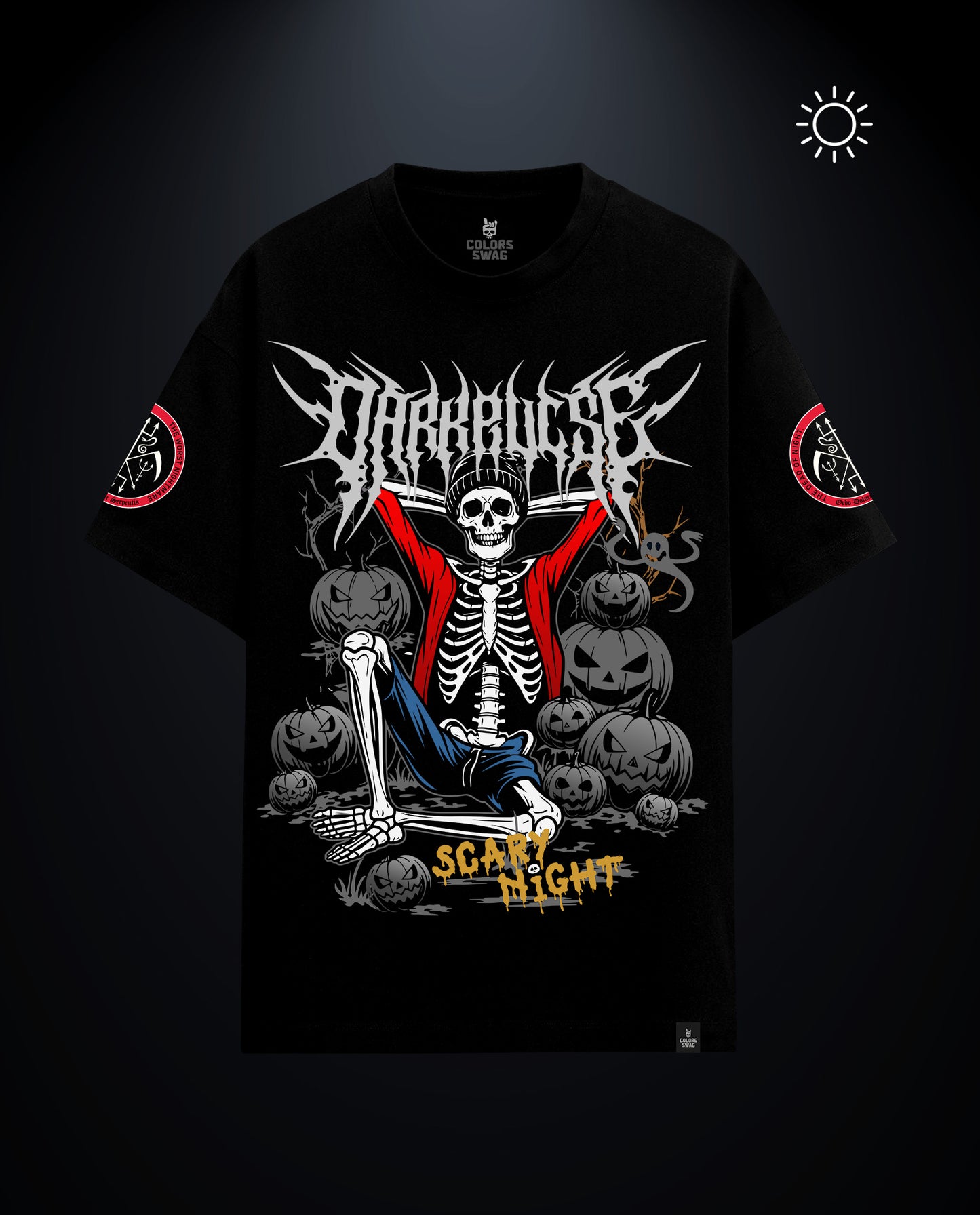 Dark Halloween - Premium Men Oversized Tees