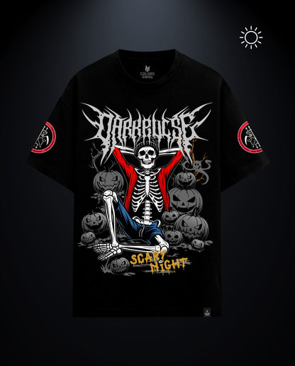 Dark Halloween - Premium Men Oversized Tees