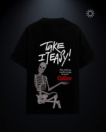 Chill Zone - Premium Men Oversized Tees