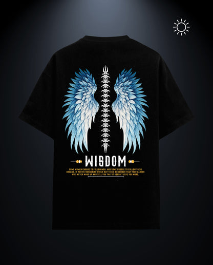Wisdom - Premium Men Oversized Tees