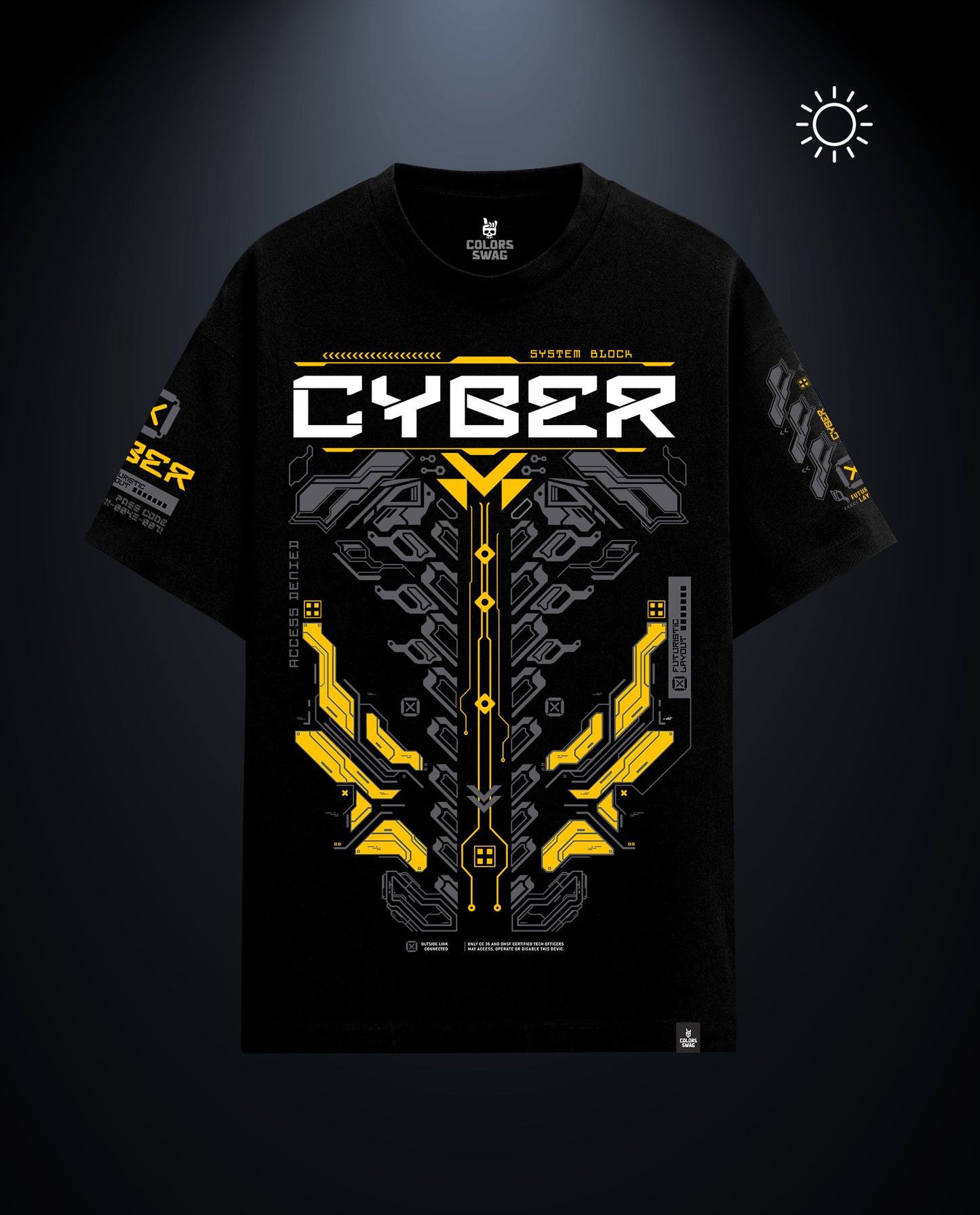 Cyber - Premium Men Oversized Tees