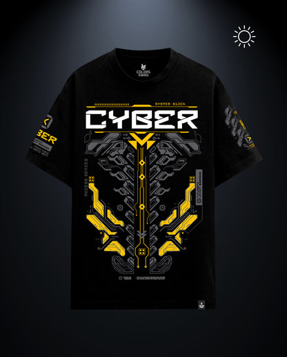 Cyber - Premium Men Oversized Tees