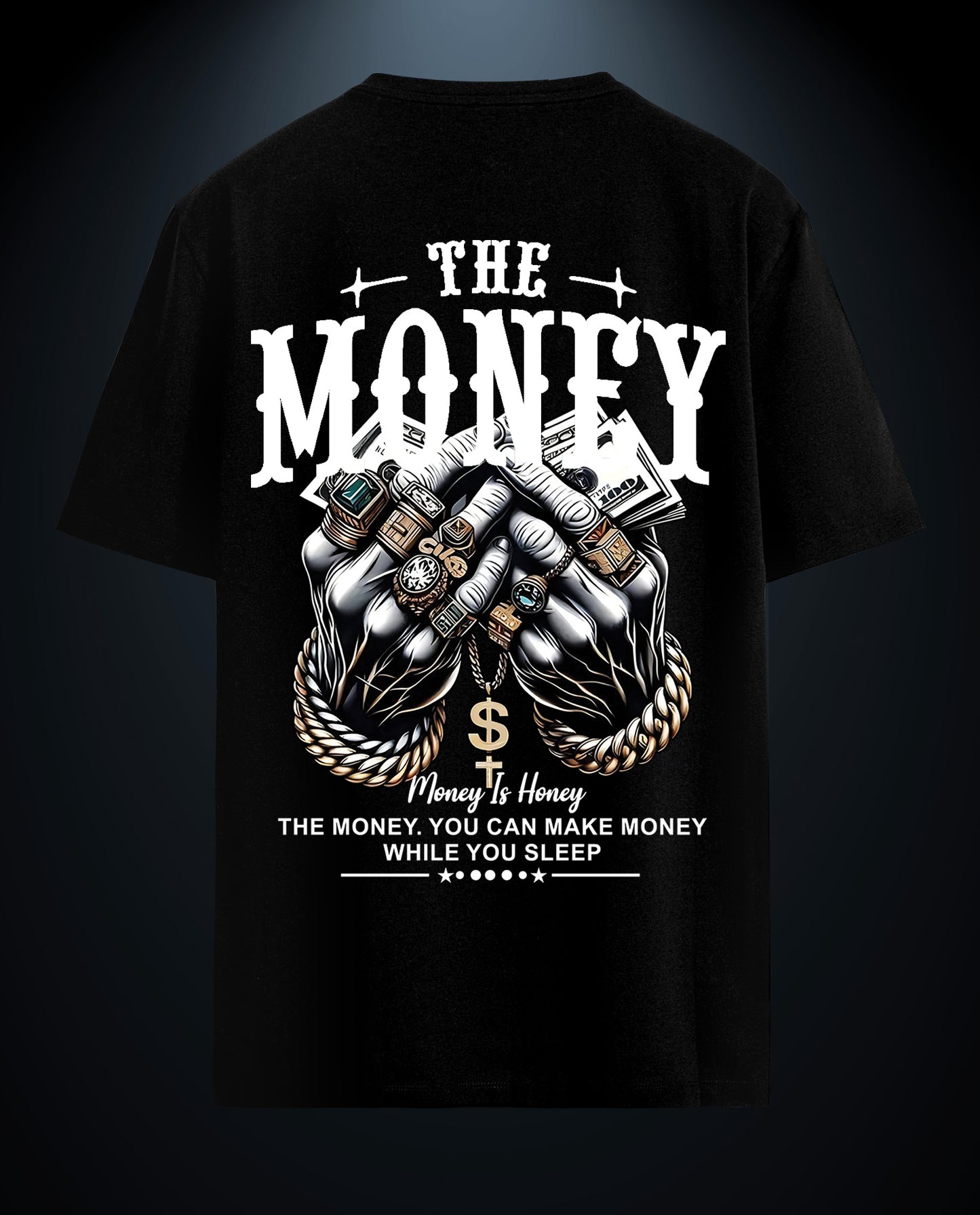Reflective Money is Honey - Men Regular Fit Tees