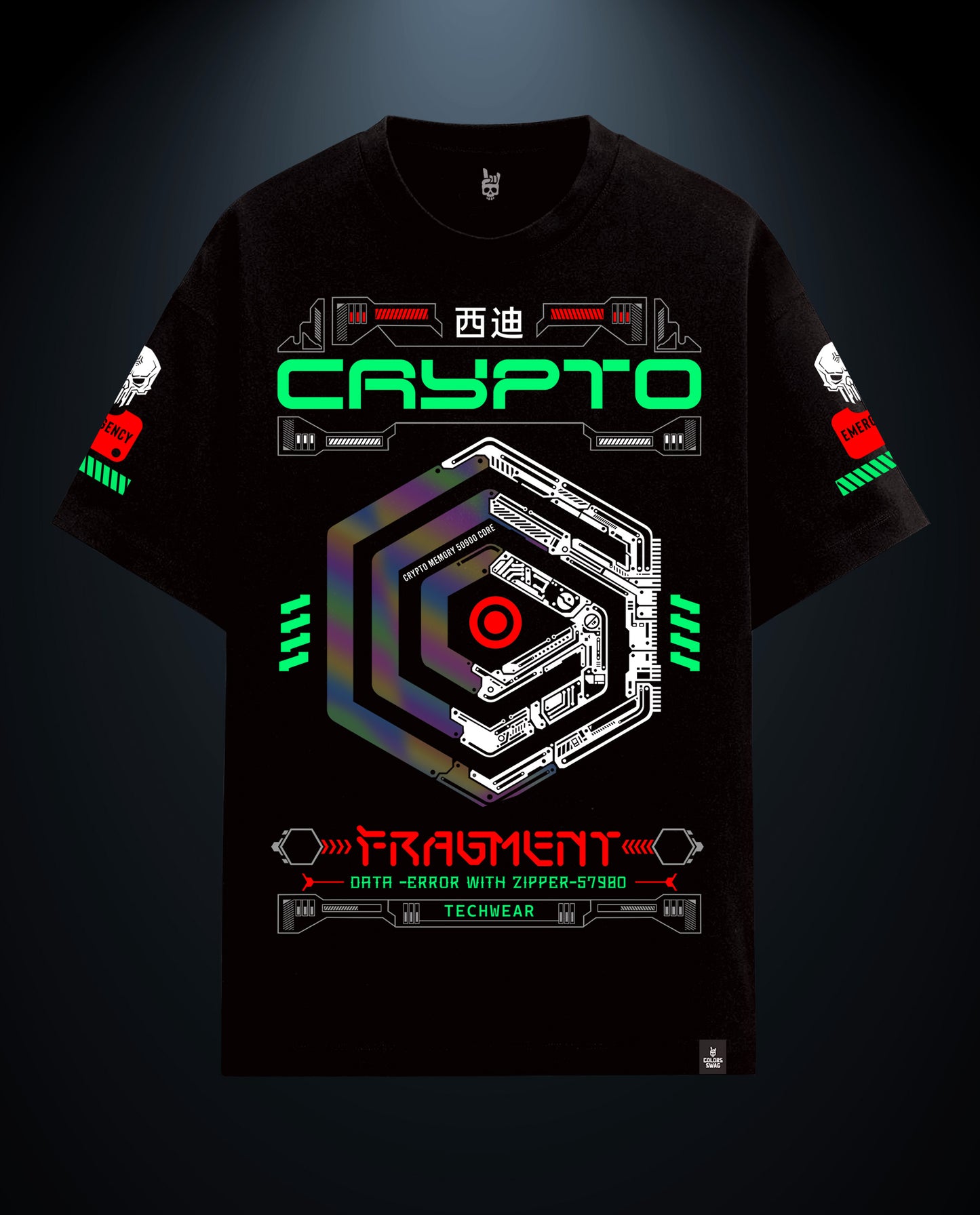 Crypto - Premium Men Oversized Tees