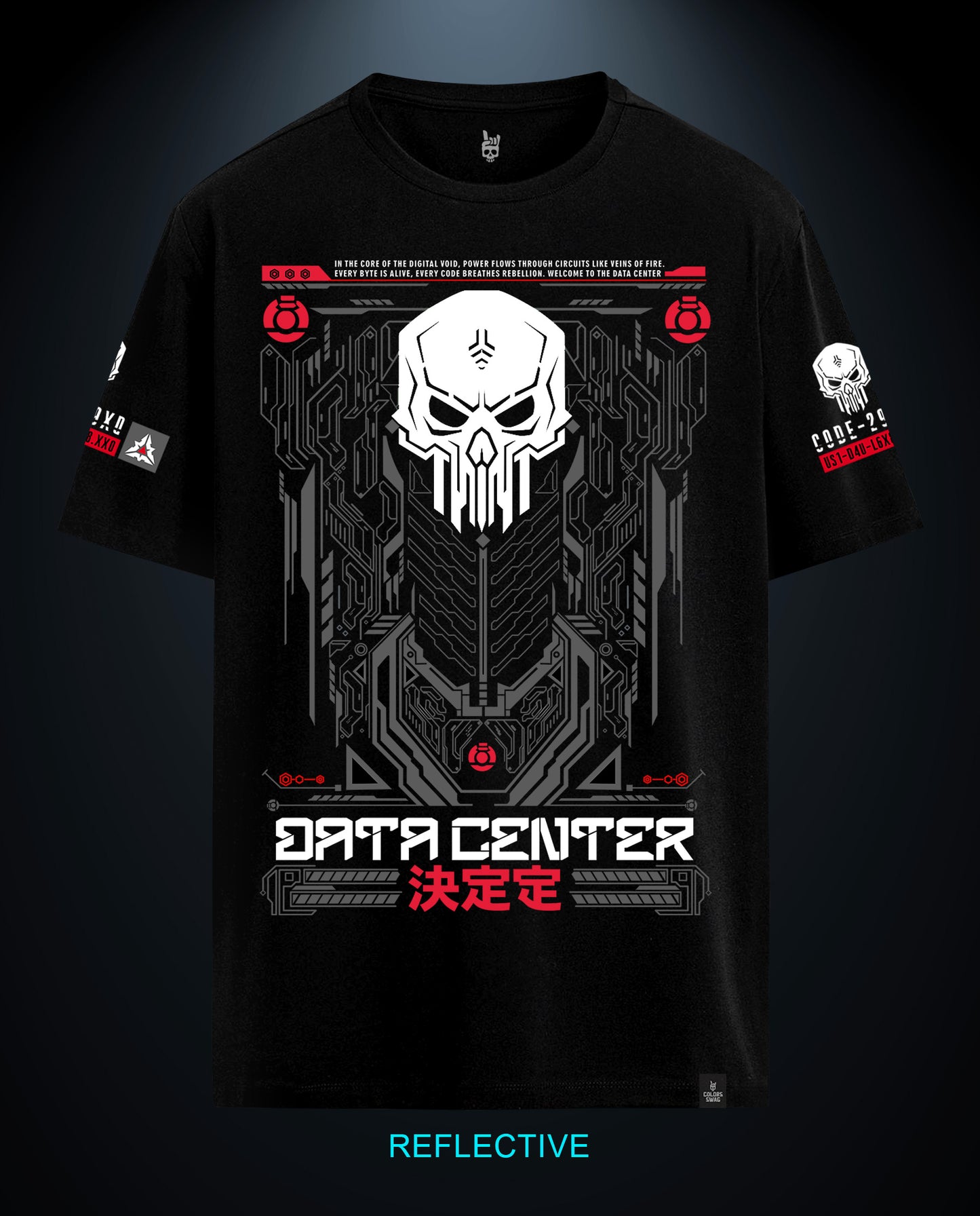Reflect Data Center - Men Regular Fit Tees
