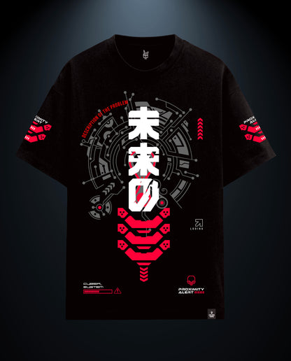 Proximity Alert - Premium Men Oversized Tees