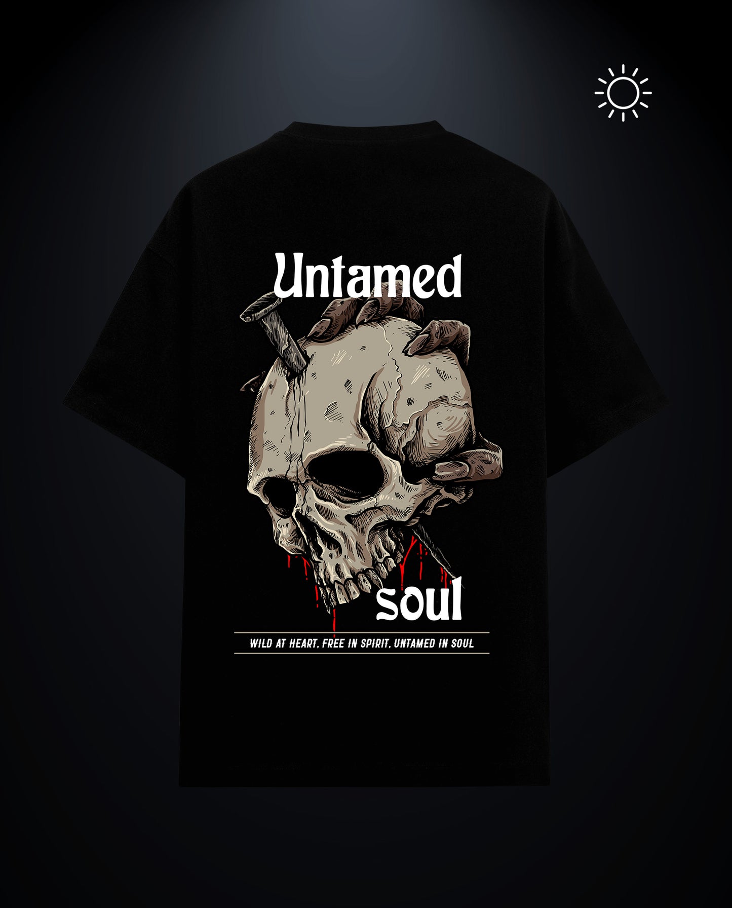 Untamed Soul - Premium Men Oversized Tees