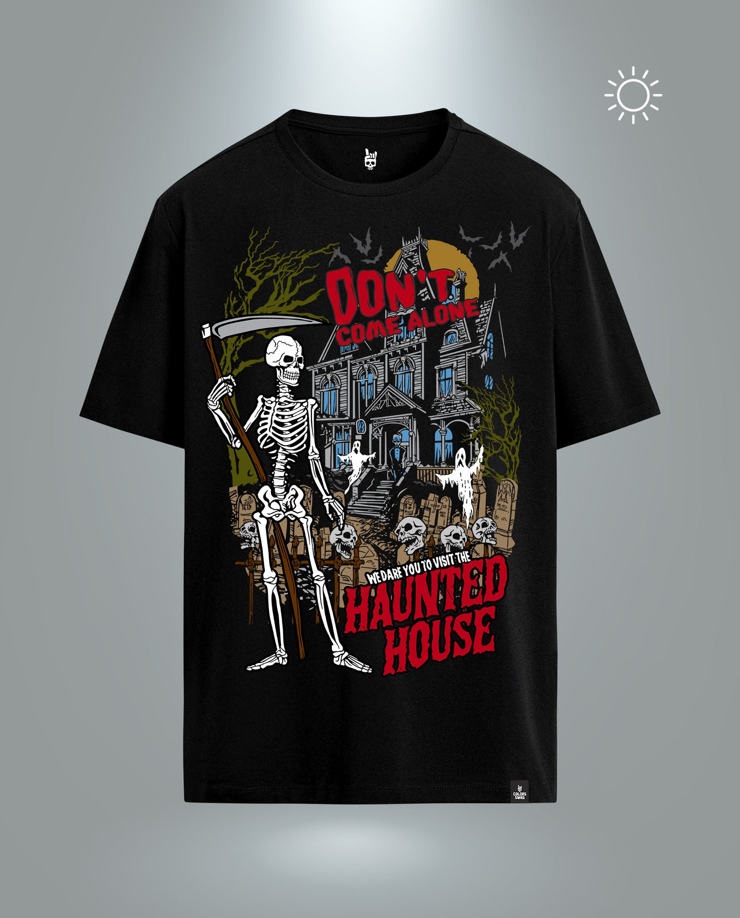 Reflect Haunted House - Men Regular Fit Tees
