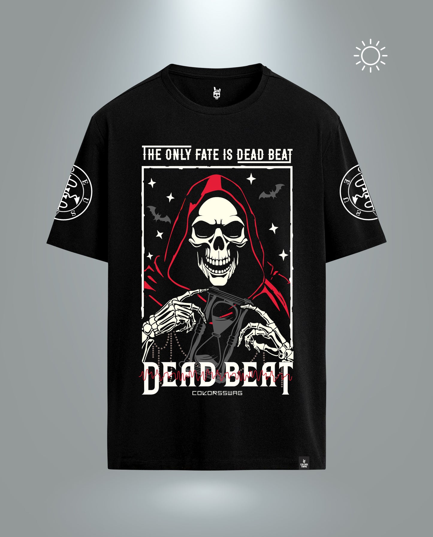 Reflect Dead Beat - Men Regular Fit Tees