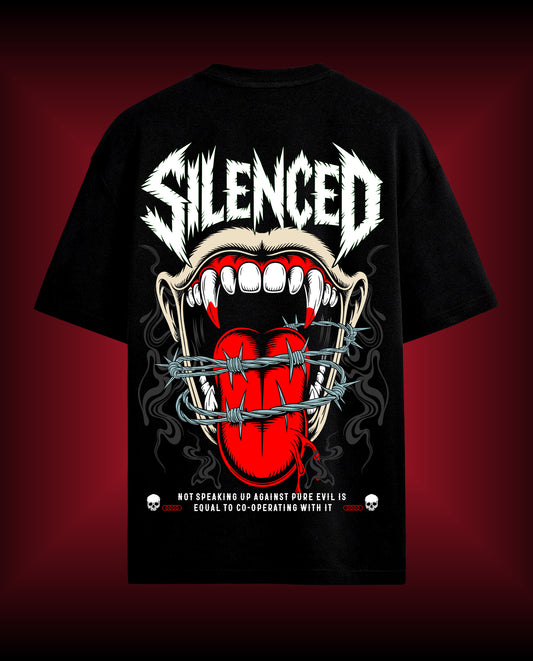 Silenced - Premium Men Oversized Tees