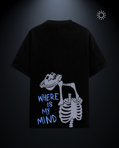 Where is mind - Premium Men Regular Fit Tees