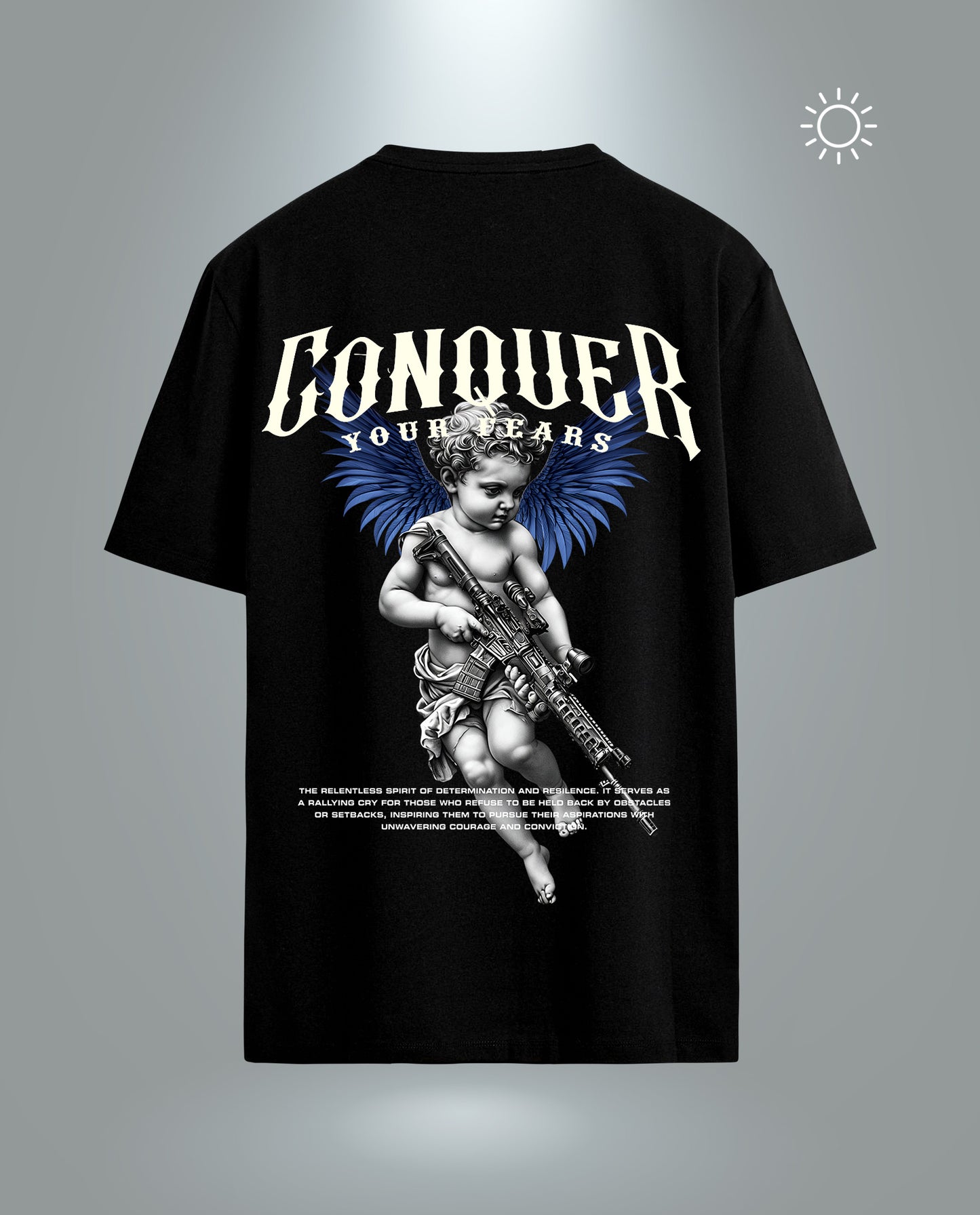 Reflect Conquer  - Men Regular Fit Tees