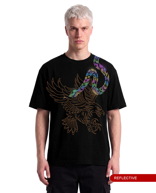 Reflect Snake - Men Regular Fit Tees