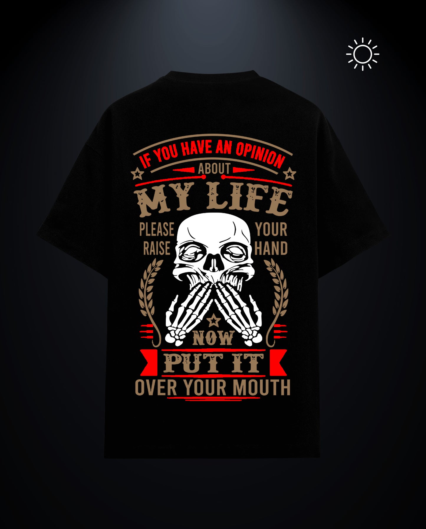 My Life - Premium Men Oversized Tees