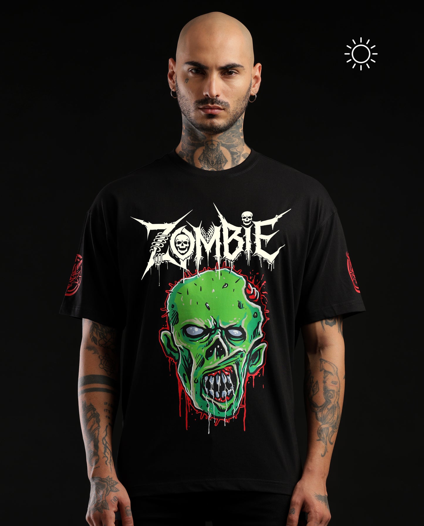 Zombie  - Plus Size Regular Fit Tees