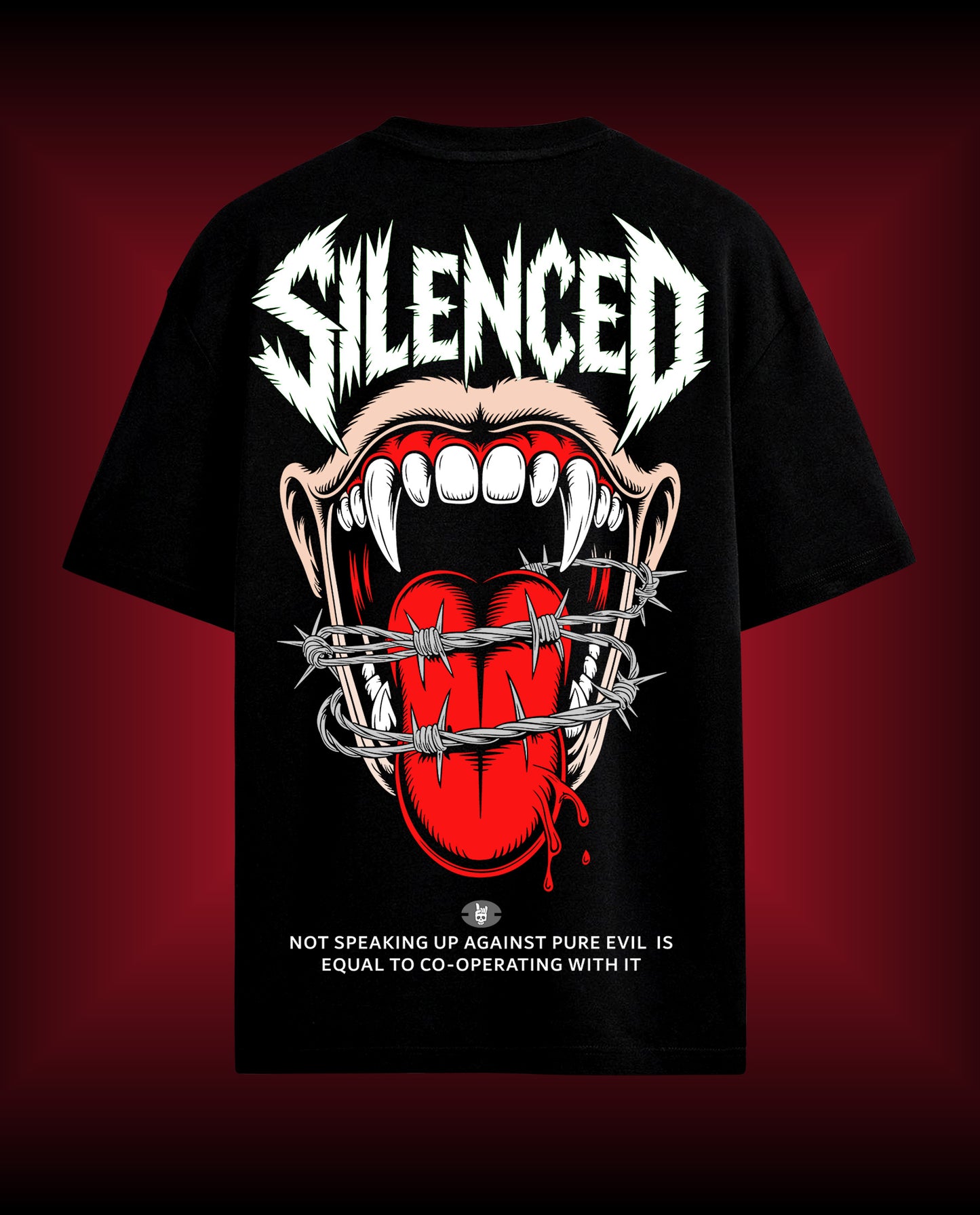 Silenced - Premium Men Oversized Tees