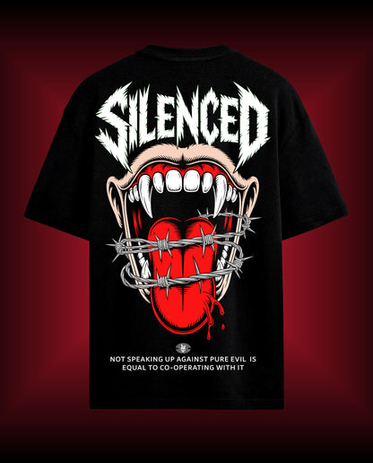 Silenced - Premium Men Oversized Tees