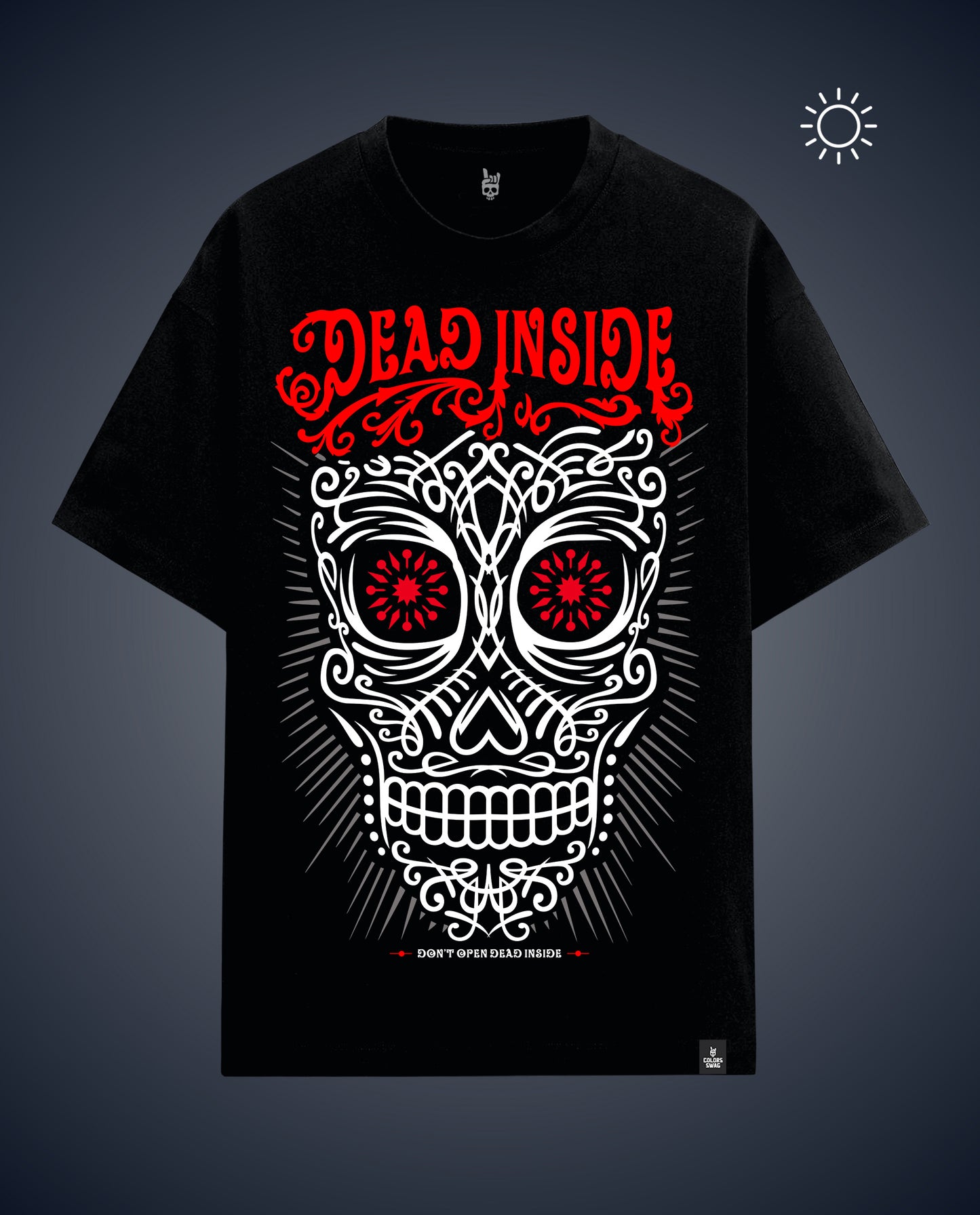 Dead Inside - Premium Men Oversized Tees