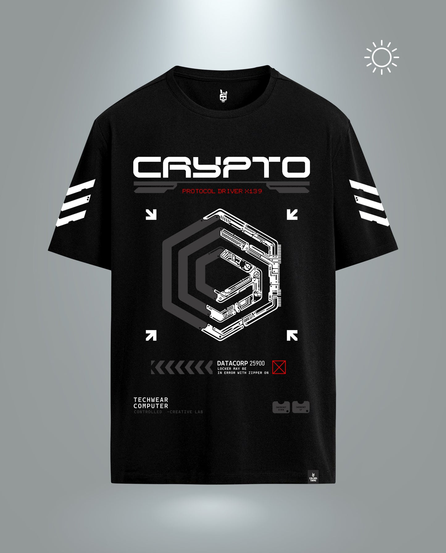 Reflect Crypto- Men Regular Fit Tee