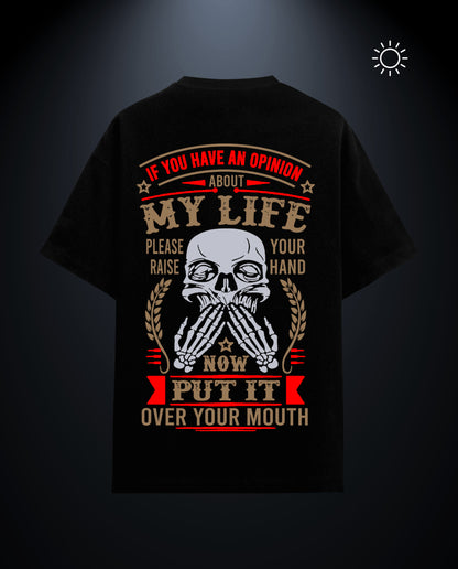 My Life - Premium Men Oversized Tees