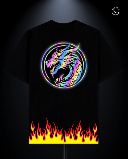 Dragon Fire - Reflect - Oversize T-shirt