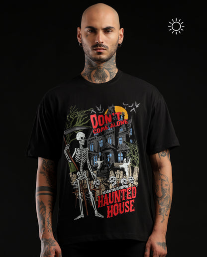Haunted House - Premium Men Regular Fit Tees