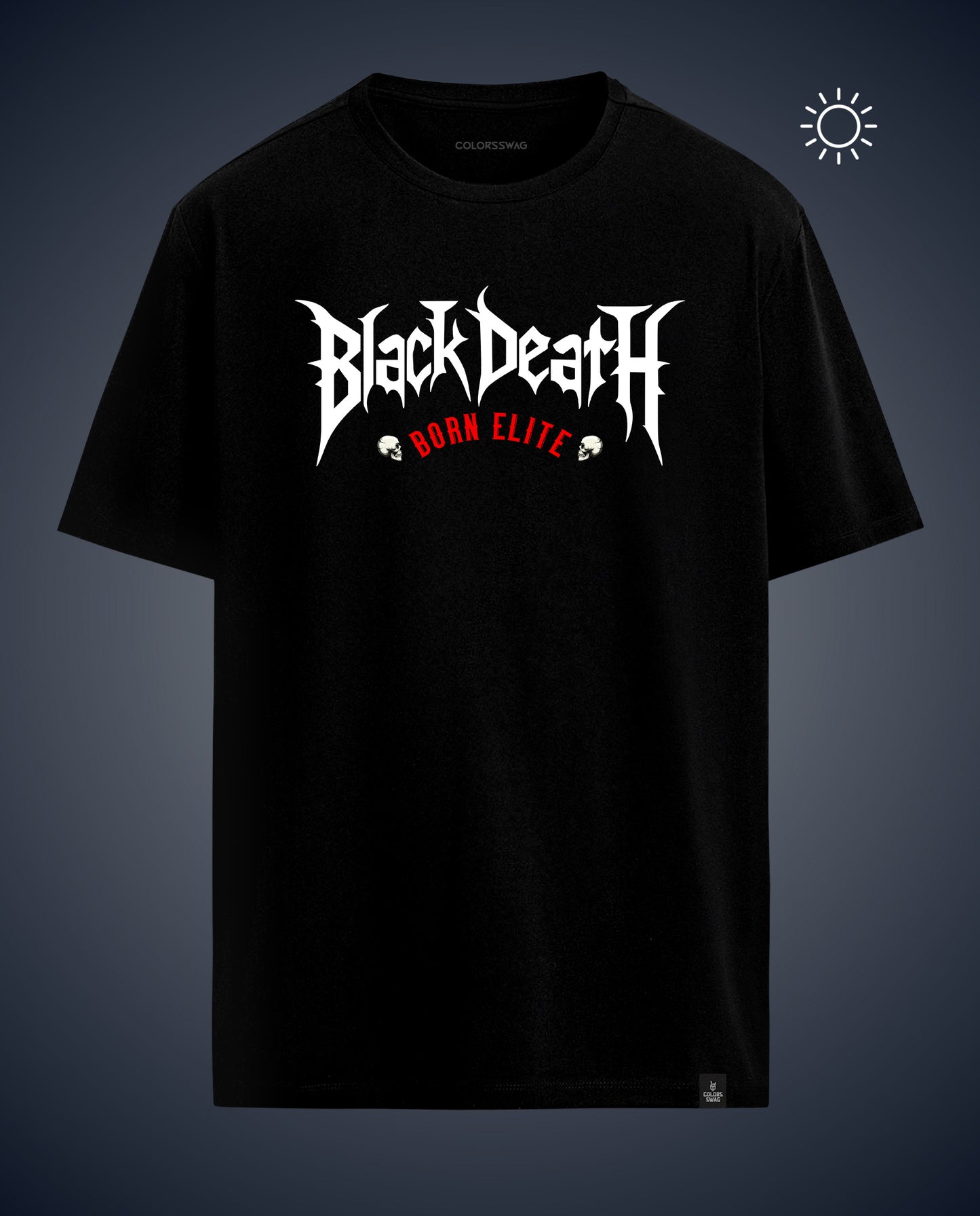 Reflect Black Death - Men Regular Fit Tees